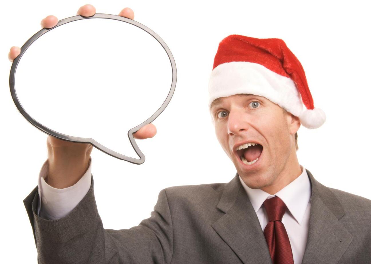 What Do You Say to Your Staff at Christmas?