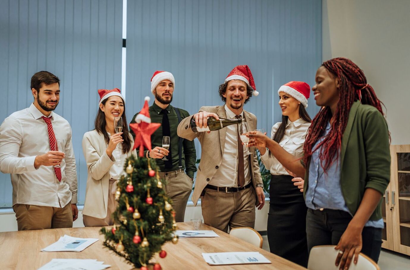 How to socialise at the work Christmas party